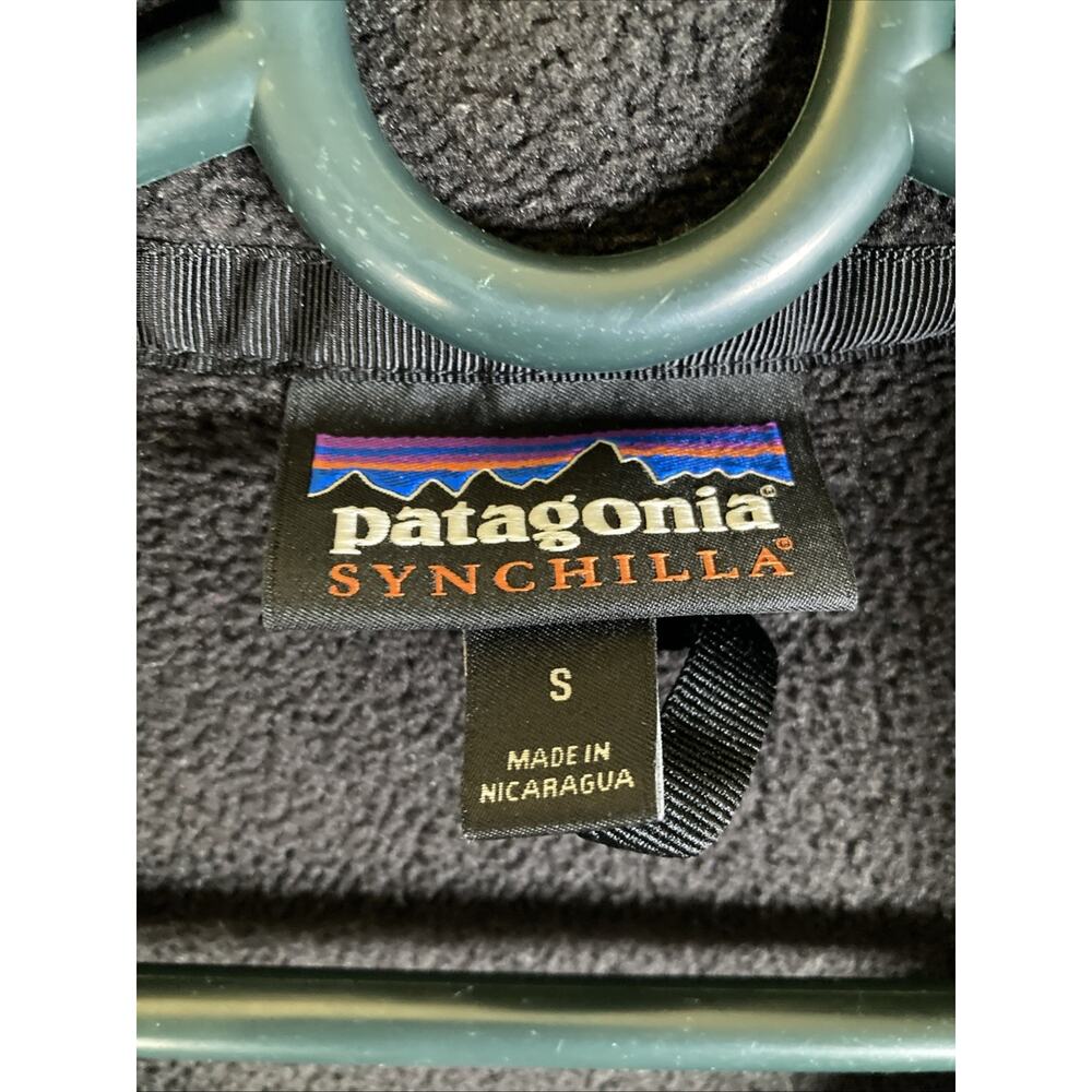 Patagonia Synchilla Women's Small 1/4 Zip Fleece Pullover Sweater - Picture 4 of 16